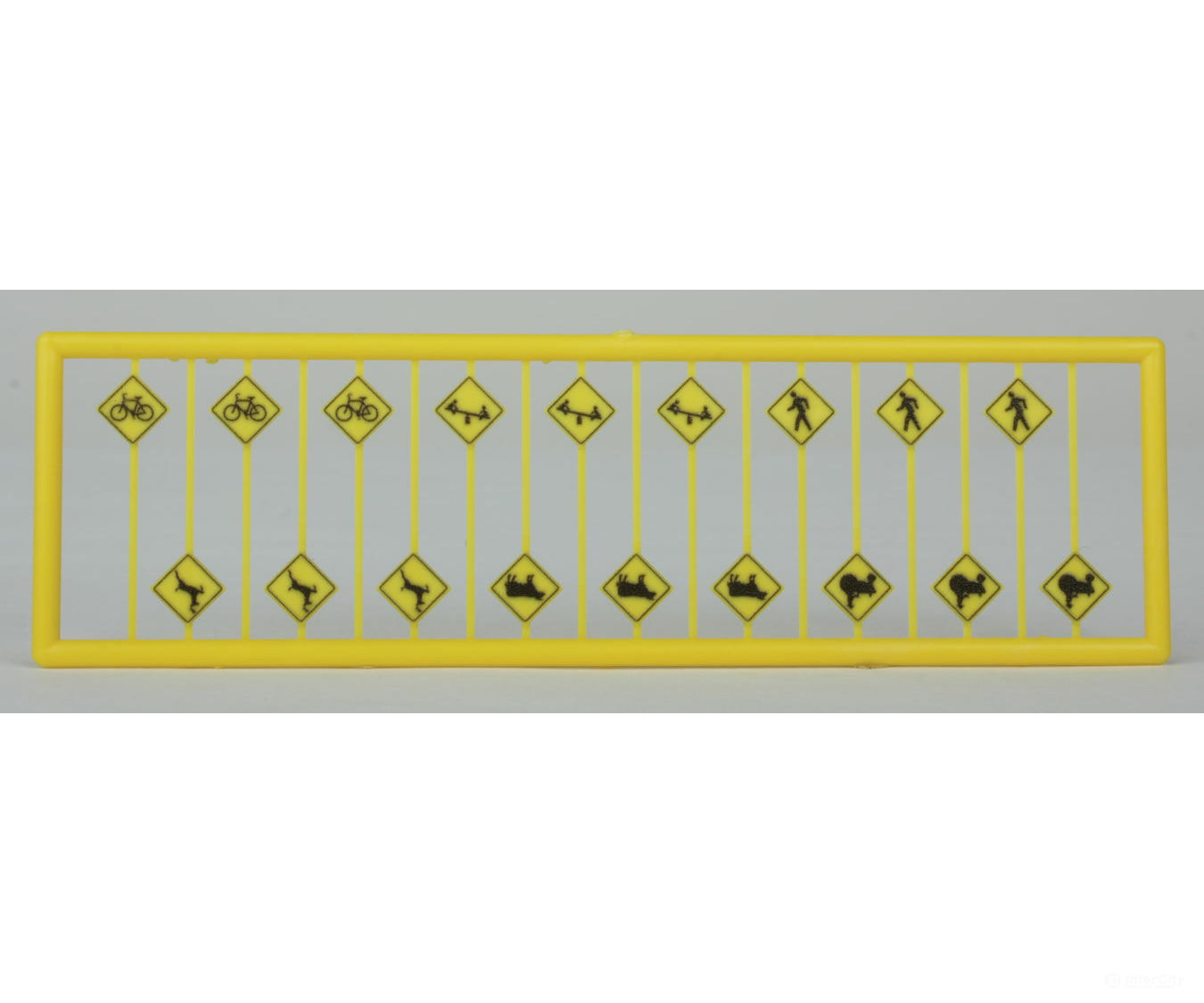 Tichy Train Group N 2615 Picture Warning Signs -- Pkg(18) Scenery Details