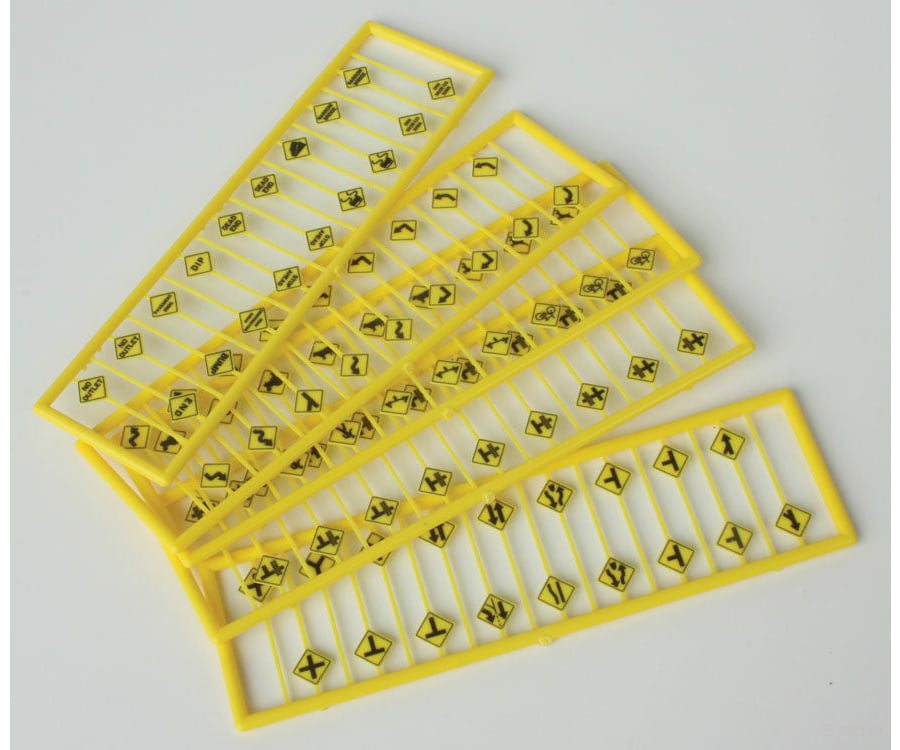 Tichy Train Group 2619 Assorted Warning Signs -- Pkg(90) Scenery Details