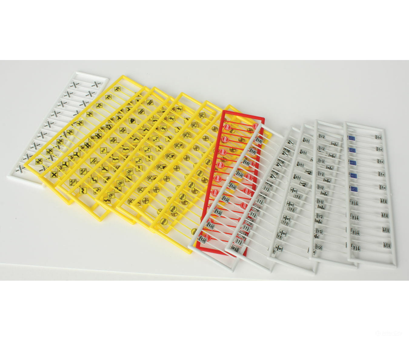 Tichy Train Group N 2623 Sign Assortment -- Pkg(270) Scenery Details