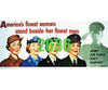 Tichy Train Group 2636 Americas Service Women Billboard - Kit Scenery Details