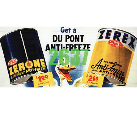 Tichy Train Group 2637 Dupont Anti Freeze Billboard - Kit Scenery Details