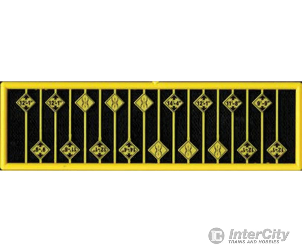 Tichy Train Group N 2684 Bridge Clearance Warning Signs - - 18 Scenery Details
