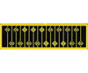 Tichy Train Group N 2684 Bridge Clearance Warning Signs - - 18 Scenery Details