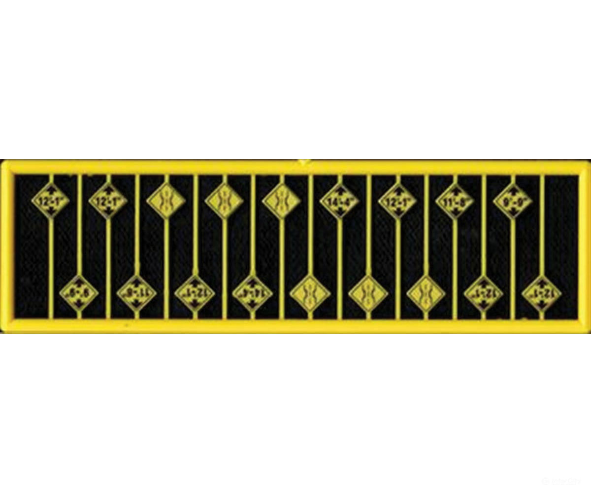 Tichy Train Group N 2684 Bridge Clearance Warning Signs - - 18 Scenery Details