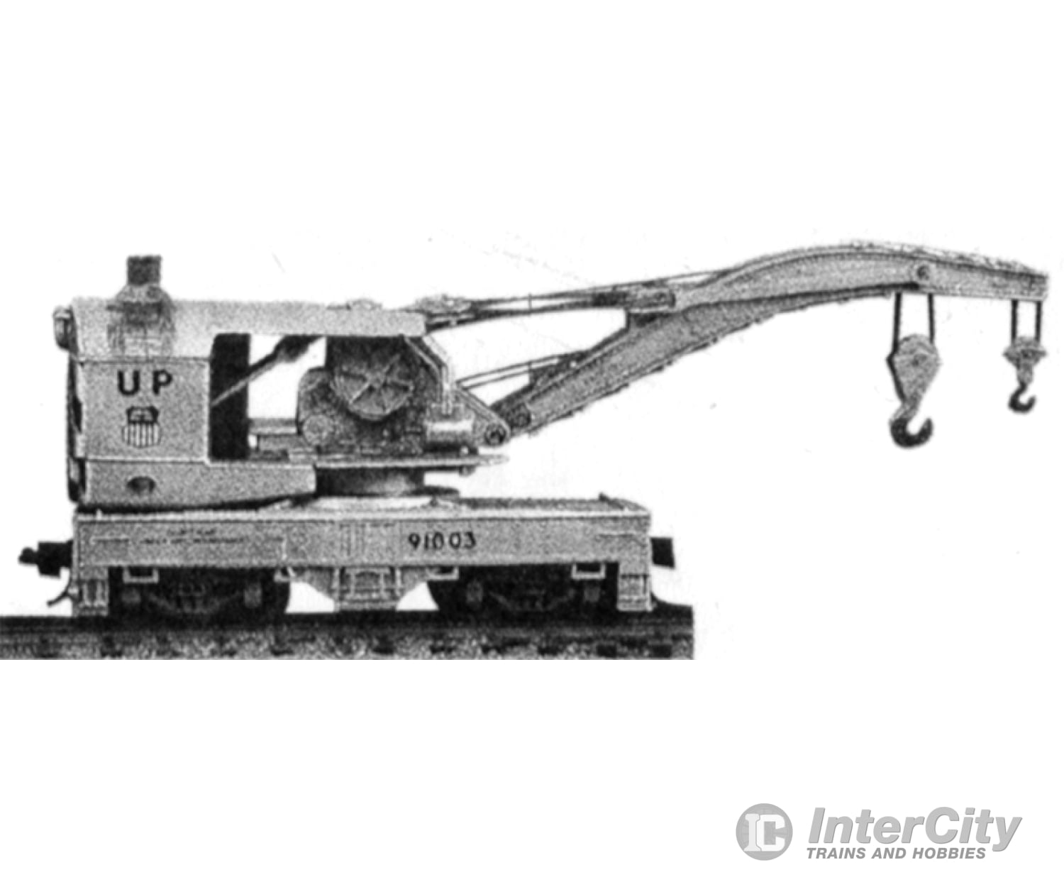 Tichy Train Group N 2700 120-Ton Brownhoist Crane -- Kit Freight Cars