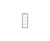 Tichy Train Group 2029 4/4 Double Hung Window 6/ - Scratch Building Supplies