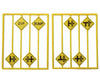 Tichy Train Group 2075 Assorted Warning Signs -- Pkg(8) Scenery Details