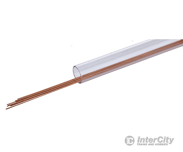 Tichy Train Group Phosphor-Bronze Wire - 8’’ 20.3cm Long -.0125’’.03cm Diameter pkg(12) Scratch Building Supplies