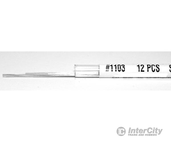 Tichy Train Group Phosphor-Bronze Wire - 8 20.3Cm Long .015 .04Cm Diameter Pkg(12) Scratch Building