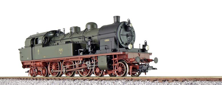 ESU 31182 Steam loco, H0, 8404 Essen KPEV, green, Era I, LokSound, Dualsmoke, Automatic coupler, DC/AC
