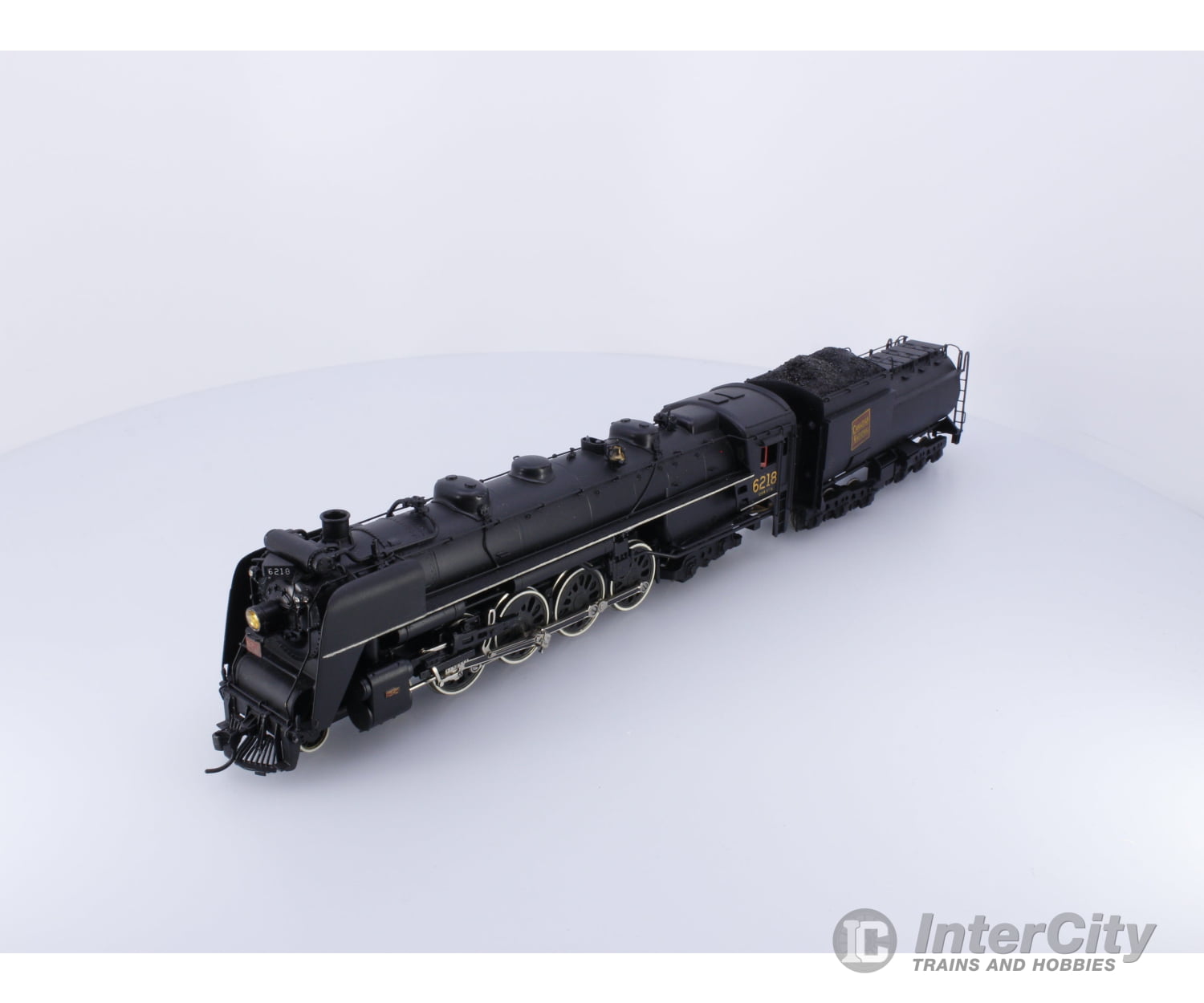 Toby Models BR484 HO Brass 4-8-4 Class 6200 Prof. Custom Painted PFM Canadian National (CN) 6218 Analog DC Locomotives