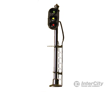 Tomar Ho 856 Vertical Signal -- Three-Light W/Leds Signals & Catenary