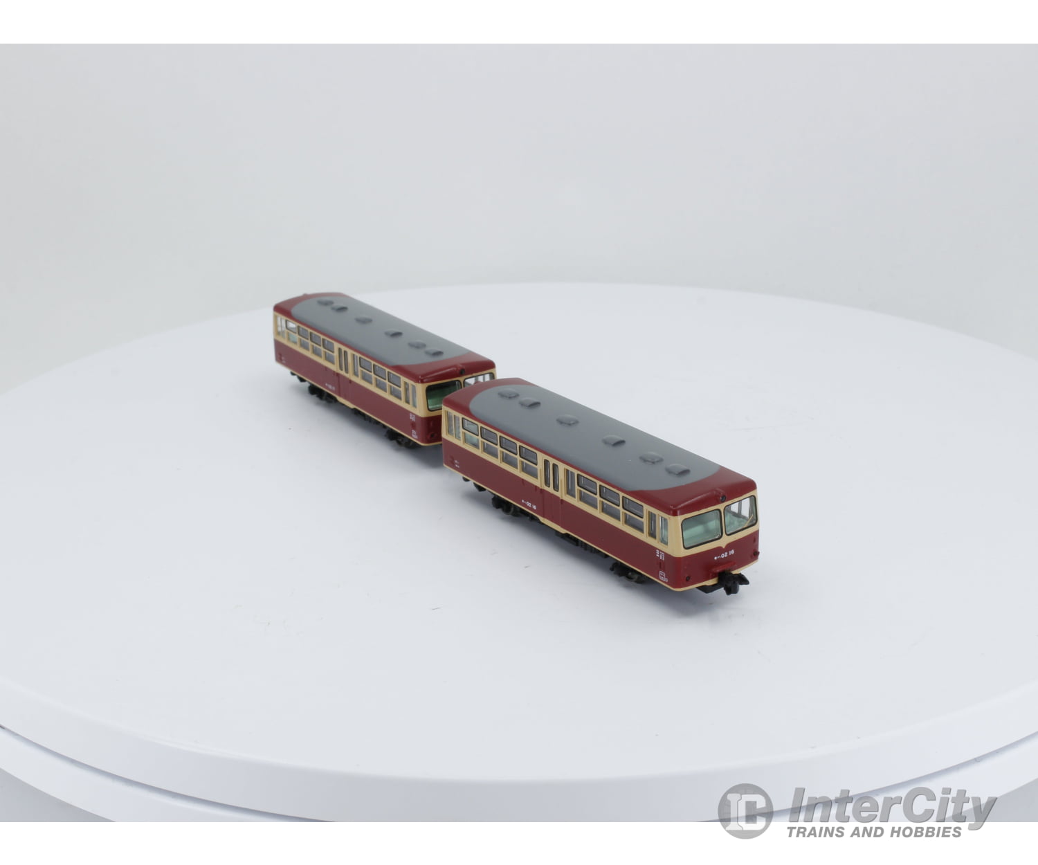 Tomix 92157 N Japanese J.n.r. Diesel Railbus Type Kiha 02 Set 0216/0217 Passenger Cars