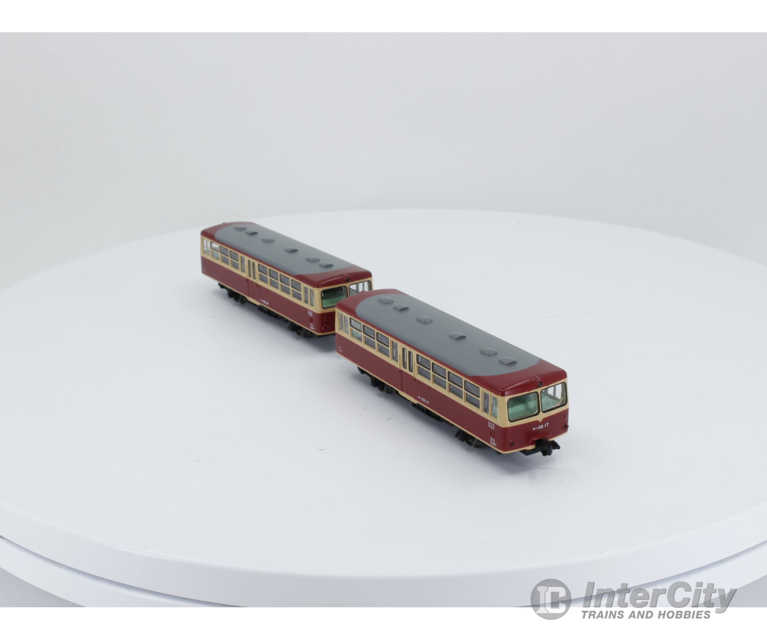 Tomix 92157 N Japanese J.n.r. Diesel Railbus Type Kiha 02 Set 0216/0217 Passenger Cars