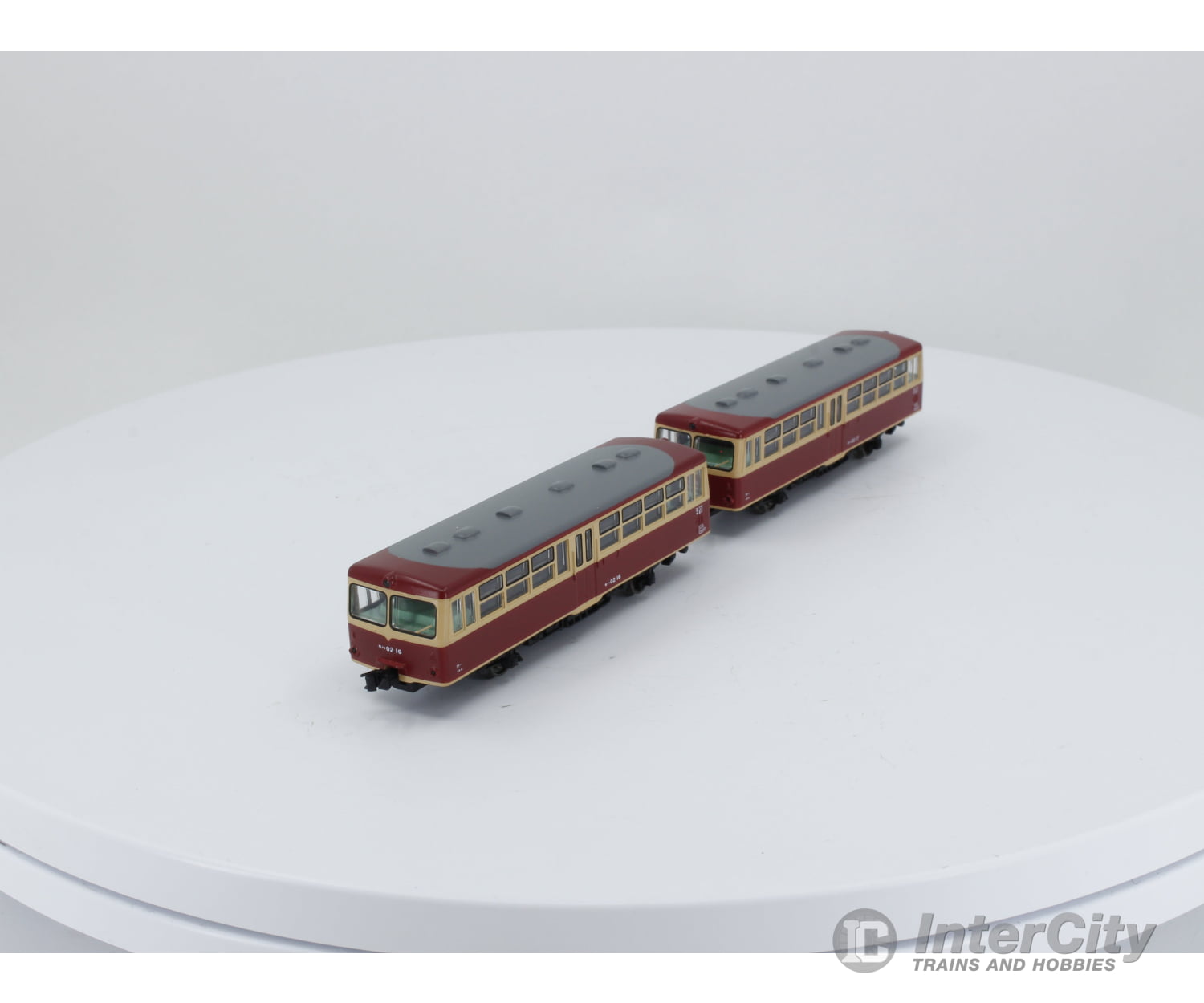 Tomix 92157 N Japanese J.n.r. Diesel Railbus Type Kiha 02 Set 0216/0217 Passenger Cars