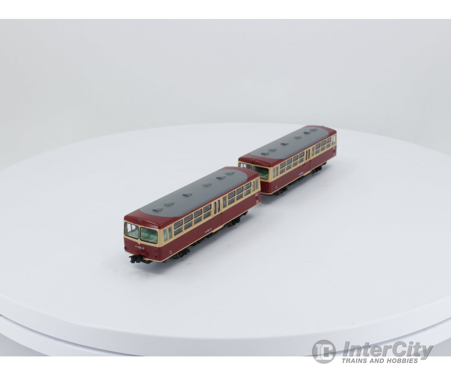 Tomix 92157 N Japanese J.n.r. Diesel Railbus Type Kiha 02 Set 0216/0217 Passenger Cars