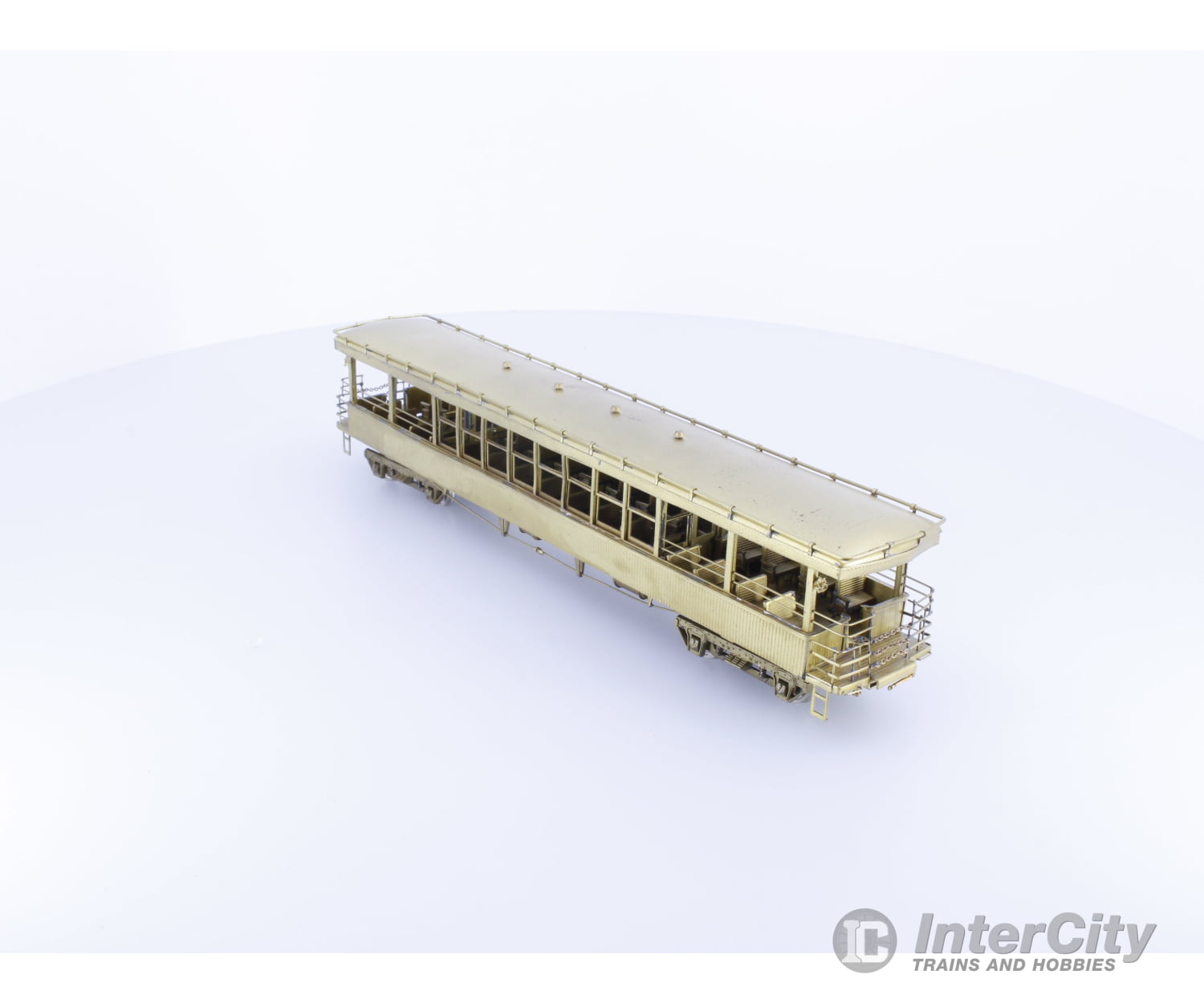 Totem Models 7900 HO Brass Open Observation Car ’Hayrack’ Canadian Pacific (CP) Passenger Cars