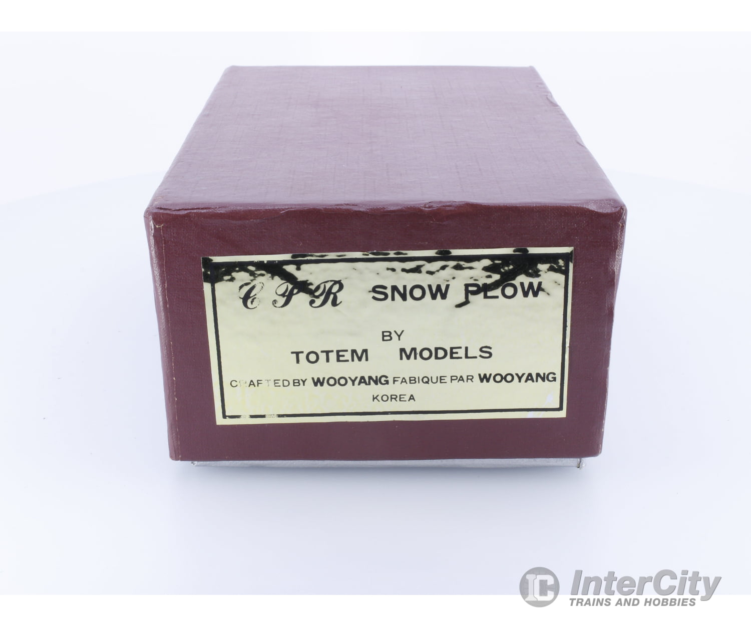 Totem Models Ho Cpr Single Wedge Snow Plow Canadian Pacific (Cp) Freight Cars