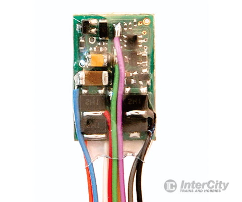 Train Control Systems 1011 M4 1-Amp 4-Function Dcc Decoder - Only -- Hardwire.365 X.587.109’ 9.27
