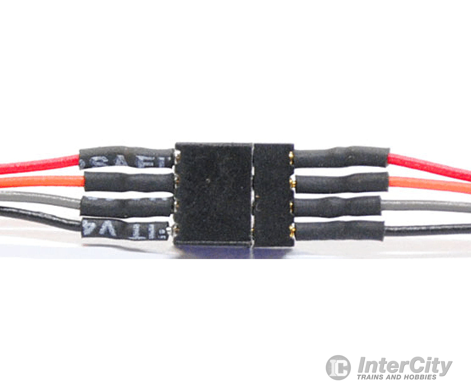 Train Control Systems 1410 4-Pin Mini Connector Set (1 Male 1 Female) -- .214 X .083 .244 W/6 15.2Cm