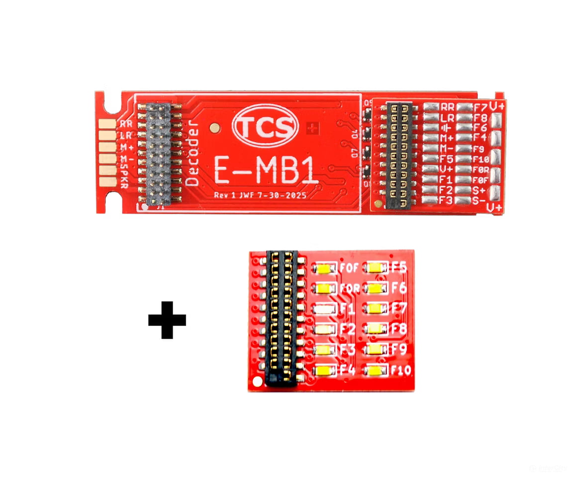 Train Control Systems 1621 E-MB1 with Lighting Tester Board - DCC Accessories