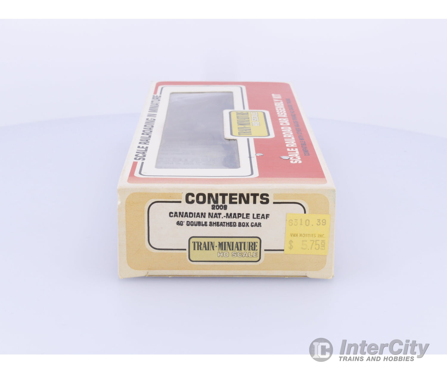 Train Miniature 2009 HO 40’ Double Sheathed Box Car Canadian National (CN) 522368 Freight Cars