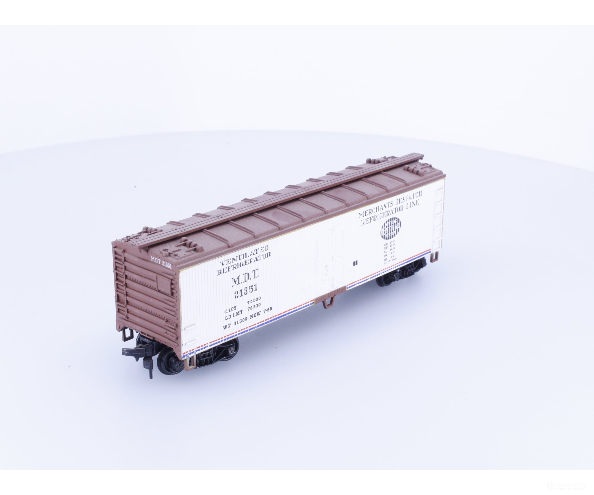 Train Miniature 2307 HO 40’ Single Door Boxcar (MDT) New York Central (NYC) 21351 - Freight Cars