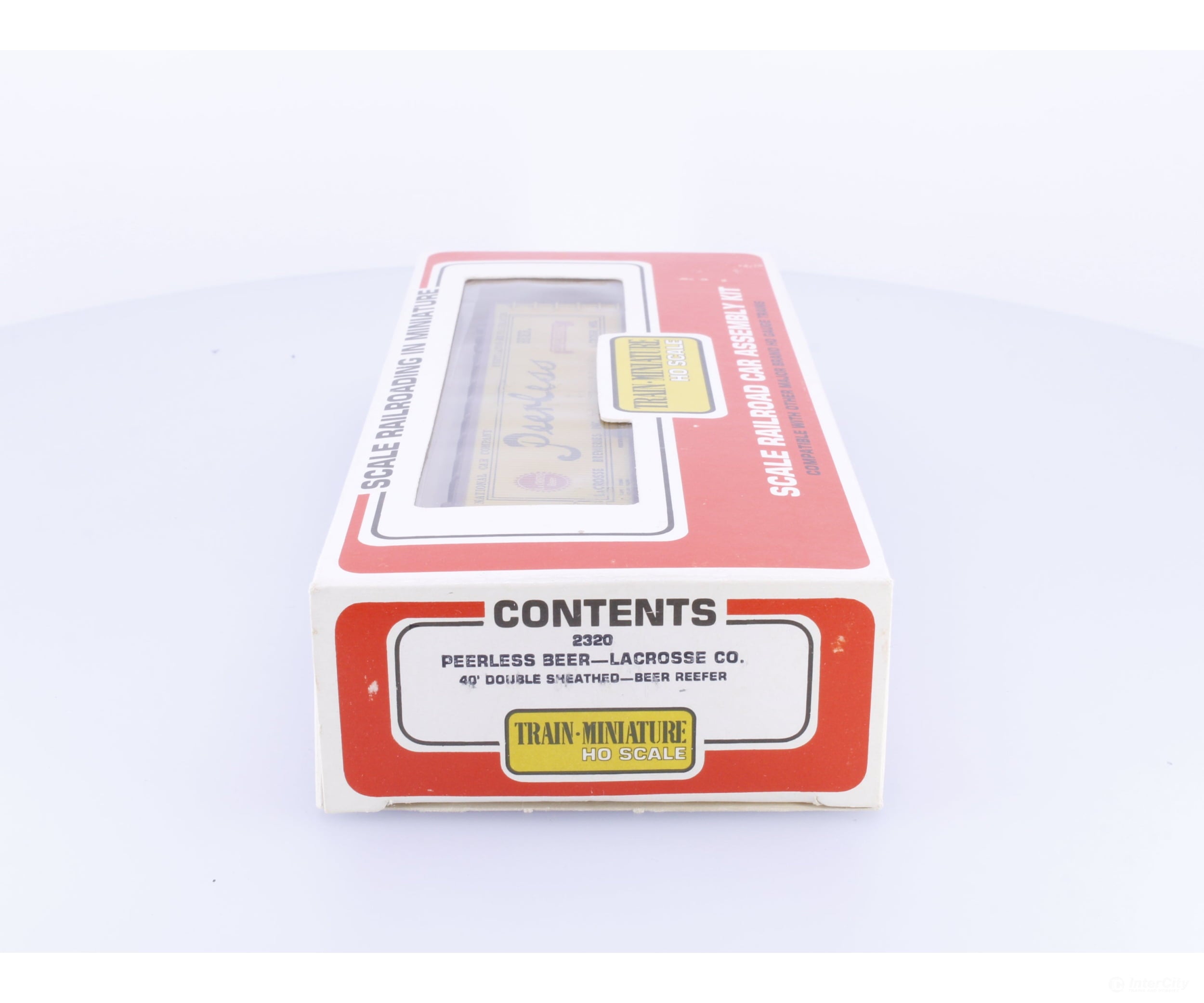 Train Miniature 2320 HO 40’ Single Door Boxcar Kit Peerless Beer - Lacrosse Co (NX) 3076 - Freight Cars