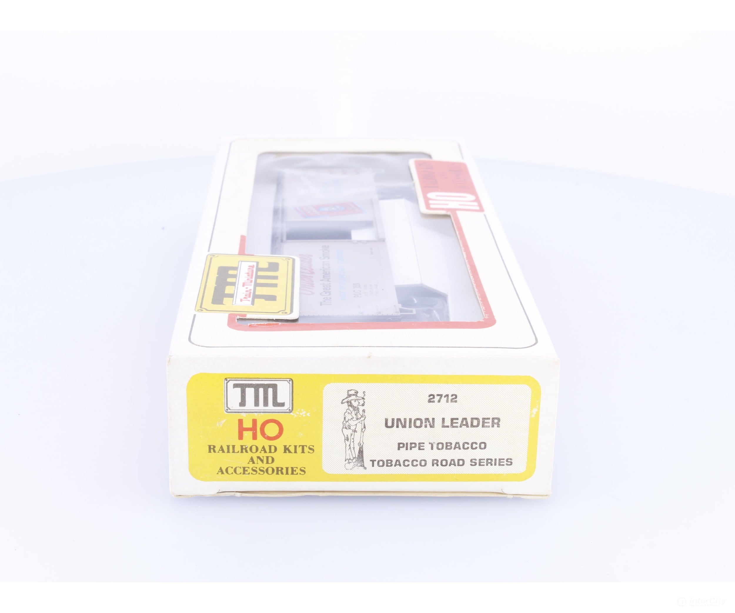Train Miniature 2712 HO 40’ Single Door Boxcar Kit Union Leader (PLC) 129 - Freight Cars