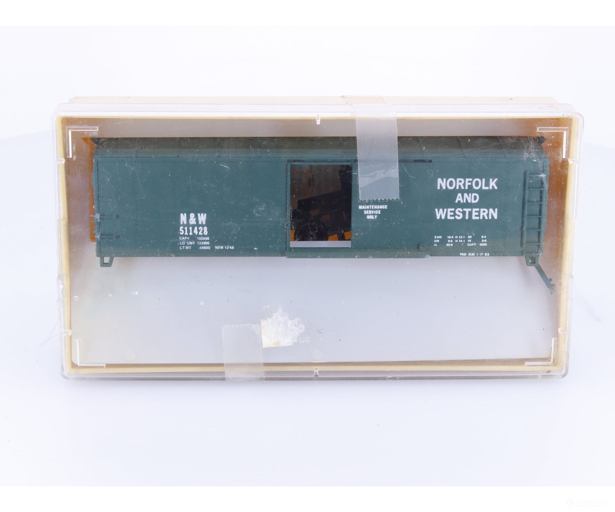 Train Miniature 5753 HO Work Train Storage/Service Car Kit Norfolk & Western (NW) 511428 - Freight Cars