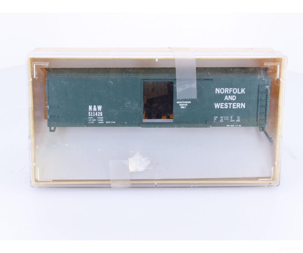 Train Miniature 5753 HO Work Train Storage/Service Car Kit Norfolk & Western (NW) 511428 - Freight Cars