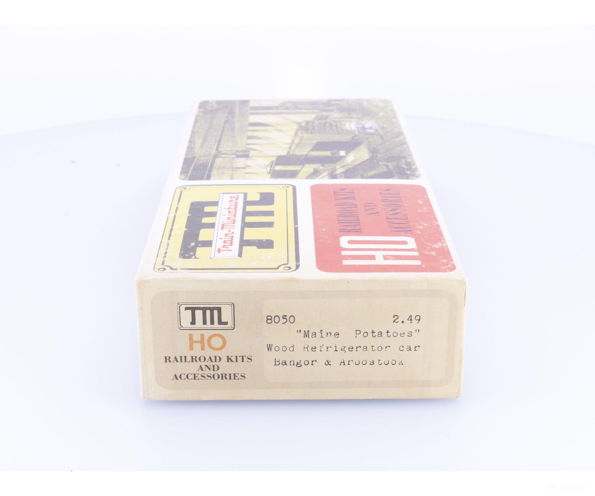 Train Miniature 8050 HO 40’ Single Door Boxcar Bangor & Aroostook (BAR) 6540 - Freight Cars