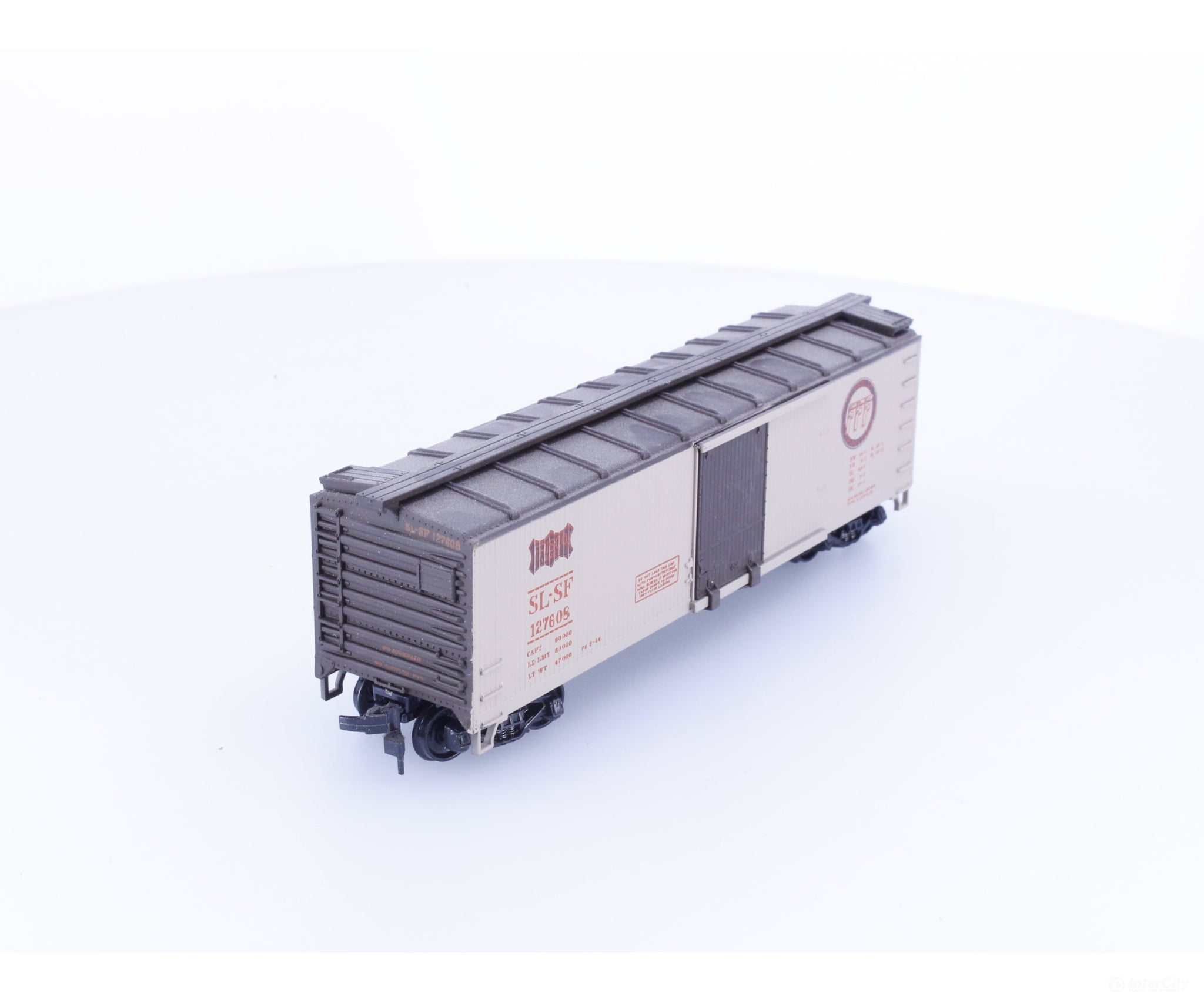 Train Miniature 8065 HO 40’ Single Door Boxcar Frisco Fast Freight St Louis San Fransisco (SLSW) 127608 - Freight Cars