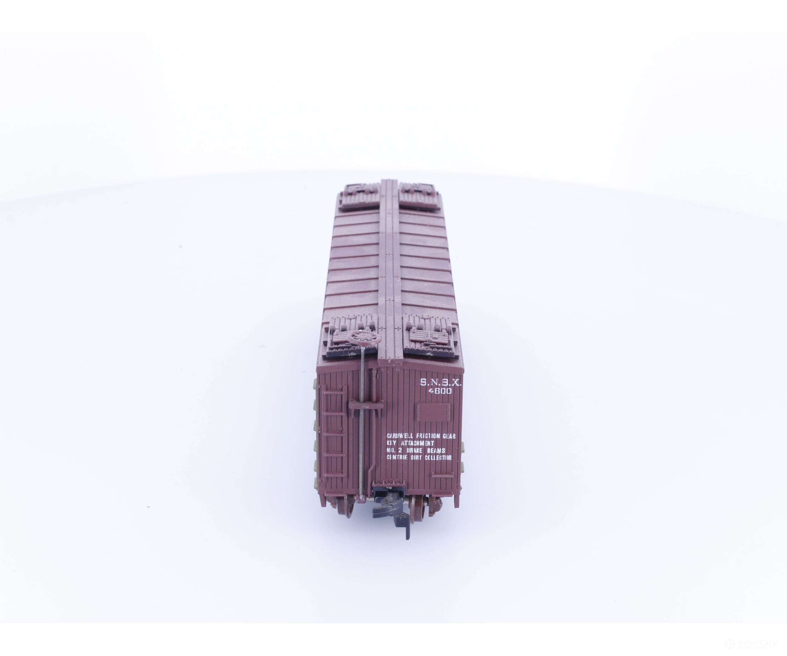 Train Miniature 8070 HO 40’ Single Door Boxcar Century Beer (SNBX) 4600 - Freight Cars