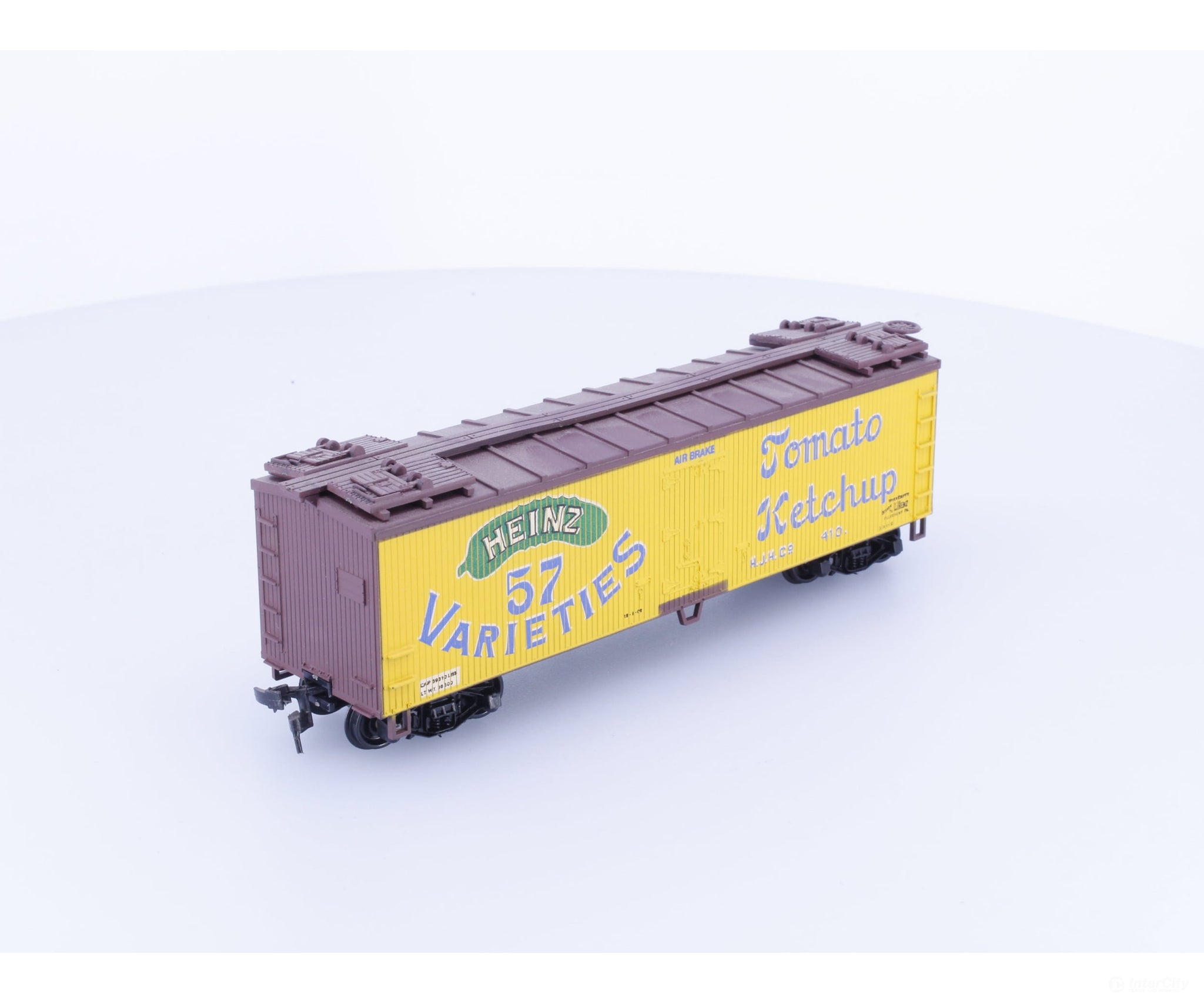 Train Miniature 8098 HO 40’ Wood Reefer Heinz (HJHCo) 410 - Freight Cars