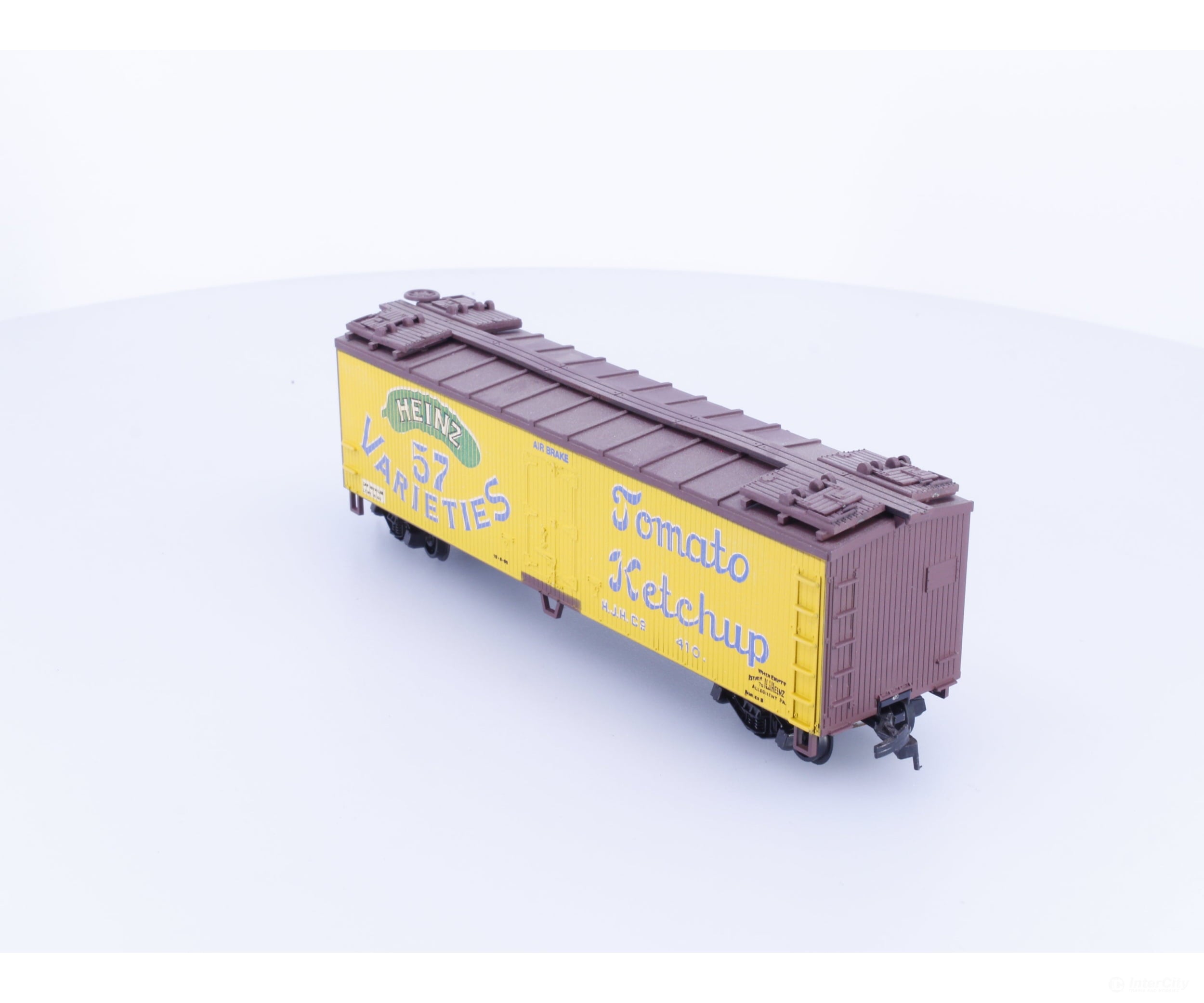 Train Miniature 8098 HO 40’ Wood Reefer Heinz (HJHCo) 410 - Freight Cars