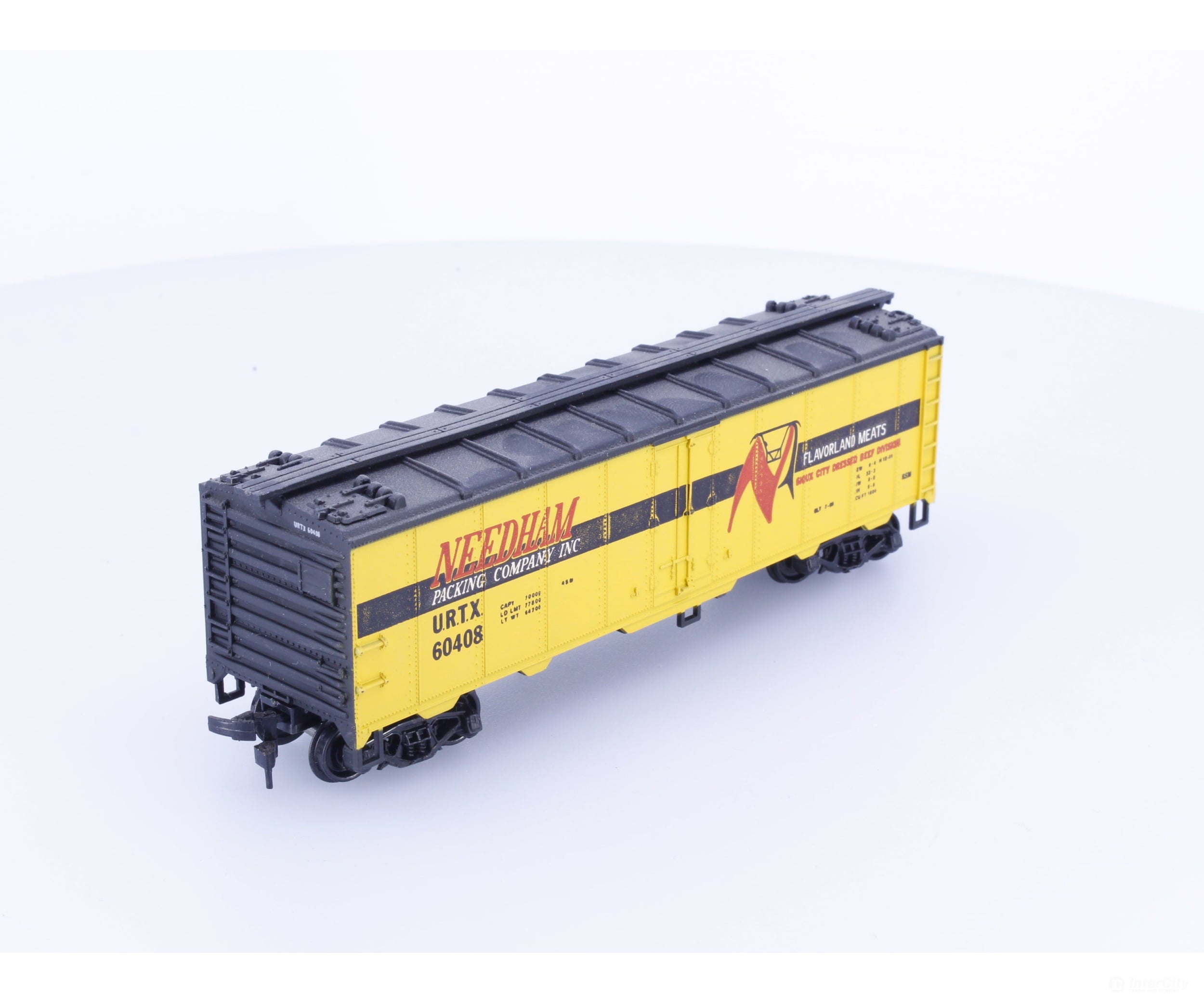 Train Miniature 8110 HO 40 Ton ARA Steel Refrigeration Car Needham Packing Co (URTX) 60408 - Freight Cars
