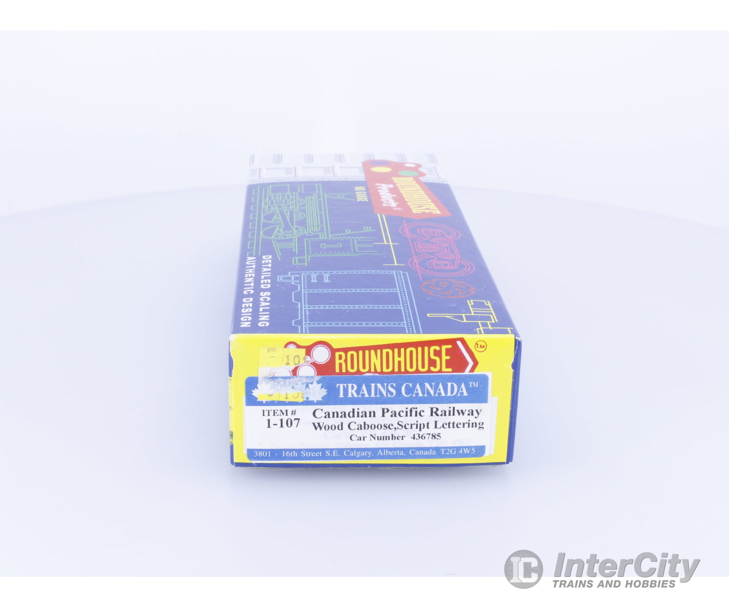 Trains Canada 1-107 HO Wood Caboose Script Kit Canadian Pacific (CP) 436785 Freight Cars