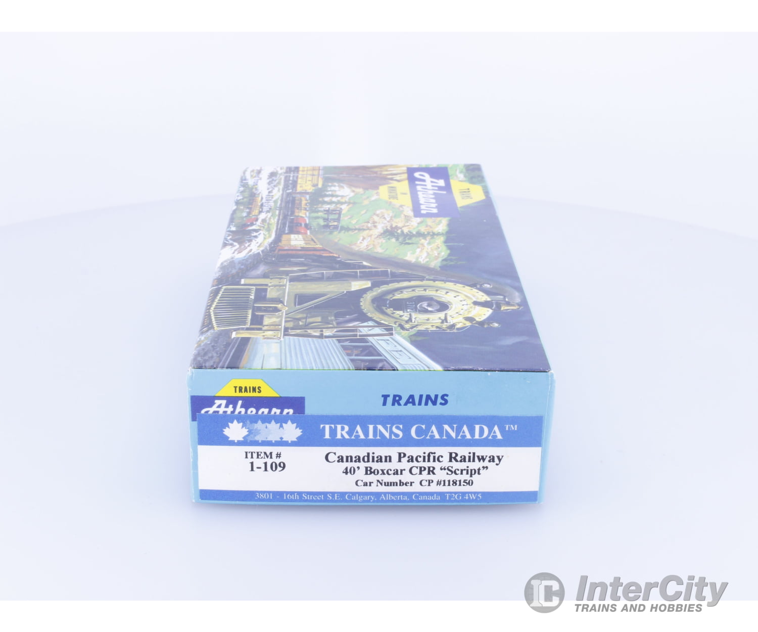 Trains Canada 1-109 HO 40’ Boxcar Script Kit Canadian Pacific (CP) 118150 Freight Cars