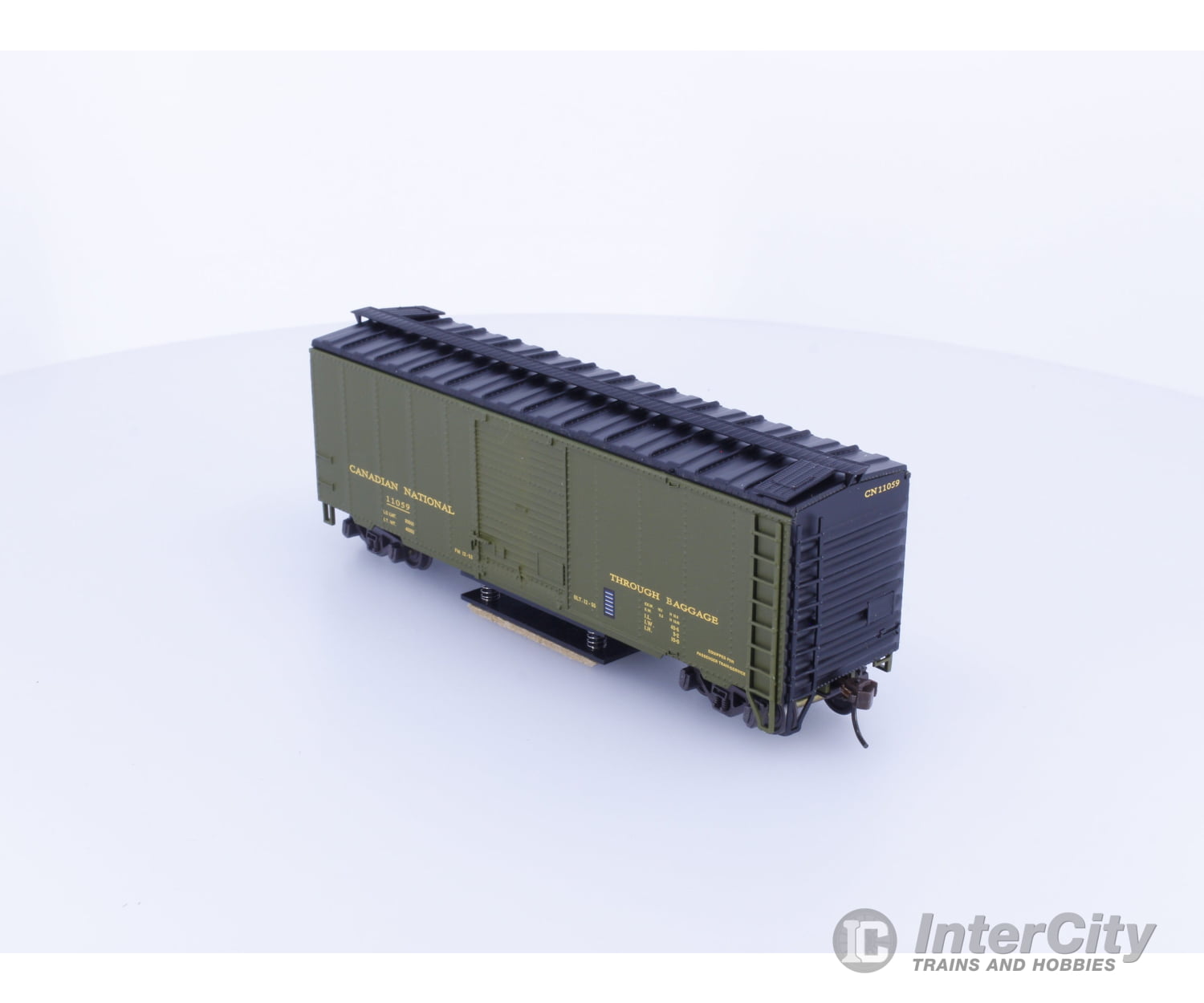 Trains Canada 1-3119 HO Track Cleaning Box Car Canadian National (CN) 11059 Freight Cars