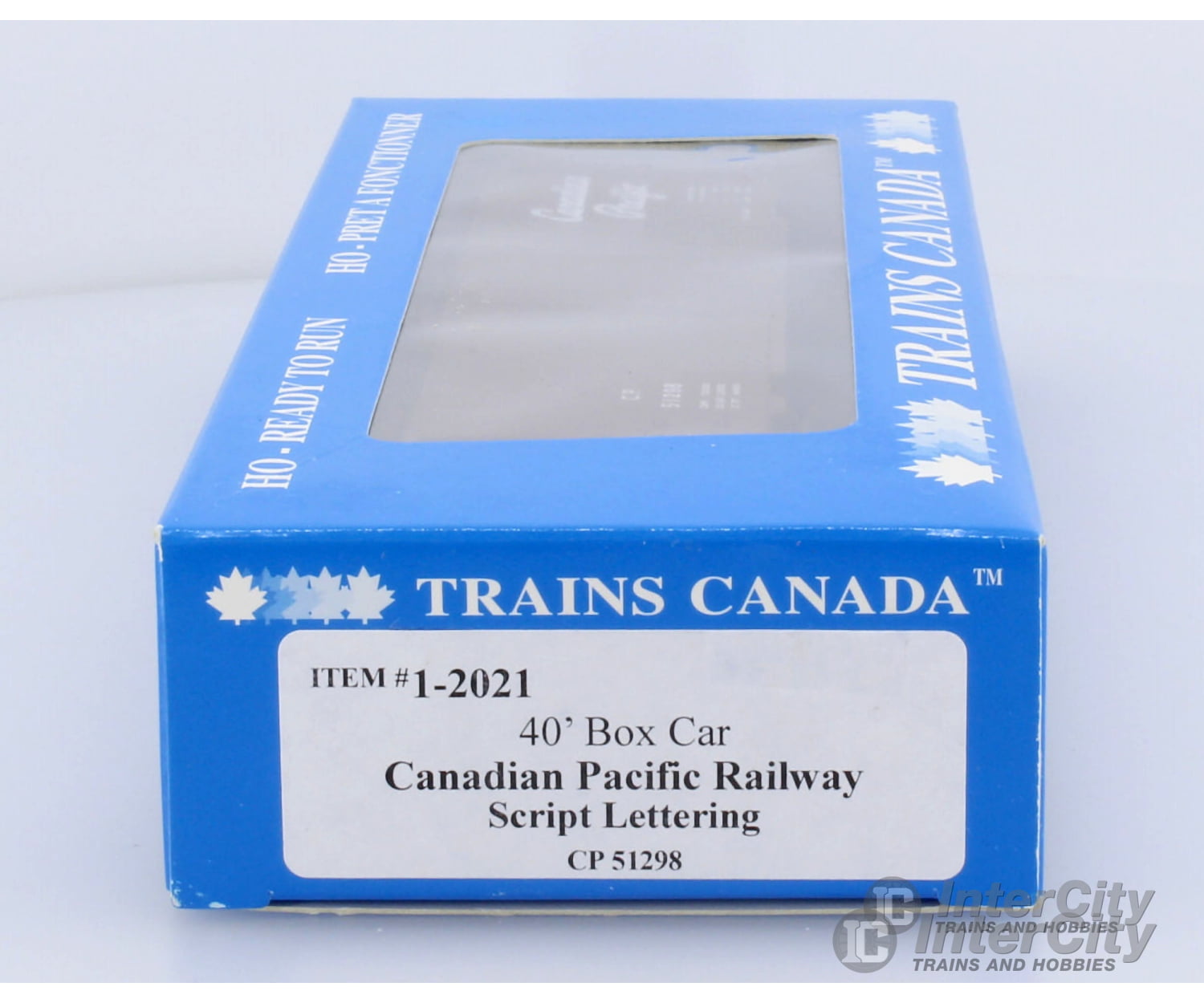 Trains Canada HO Scale CP CANADIAN PACIFIC 40' Box Car Script Lettering - Default Title (CH-TRCA-12021-101)