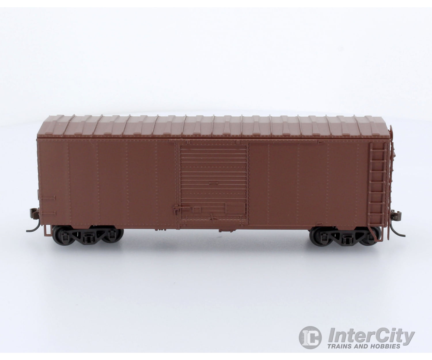 Trains Canada Ho Scale Re-Build Nsc 40 Box Car Cp Oxide Brown Unlettered Freight Cars