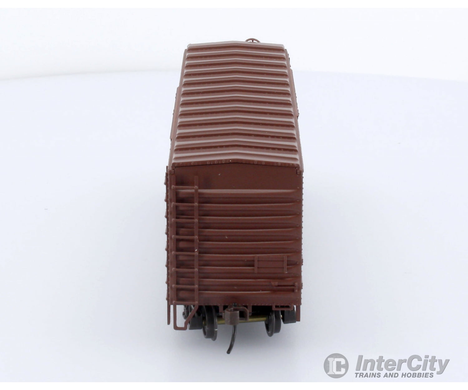 Trains Canada Ho Scale Re-Build Nsc 40 Box Car Cp Oxide Brown Unlettered Freight Cars