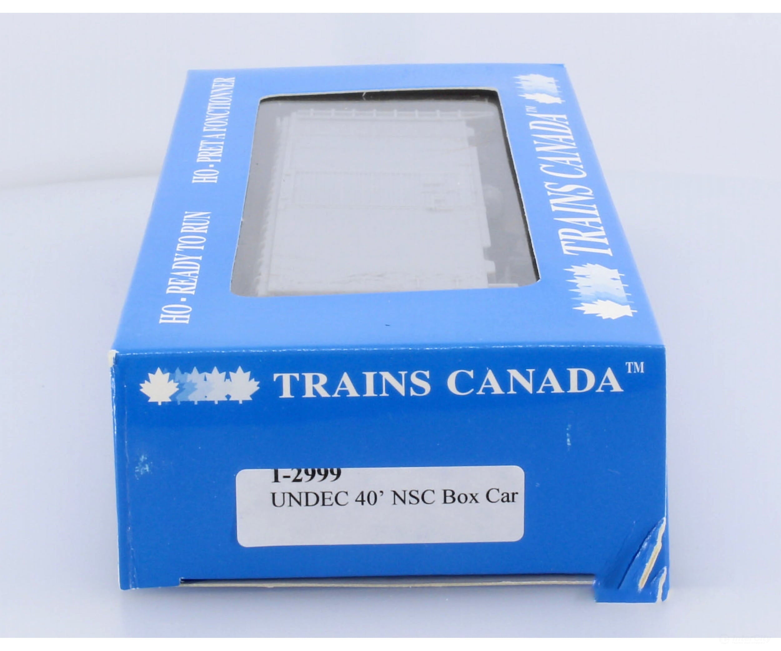 Trains Canada Ho Scale Undecorated 40 Nsc Box Car Freight Cars
