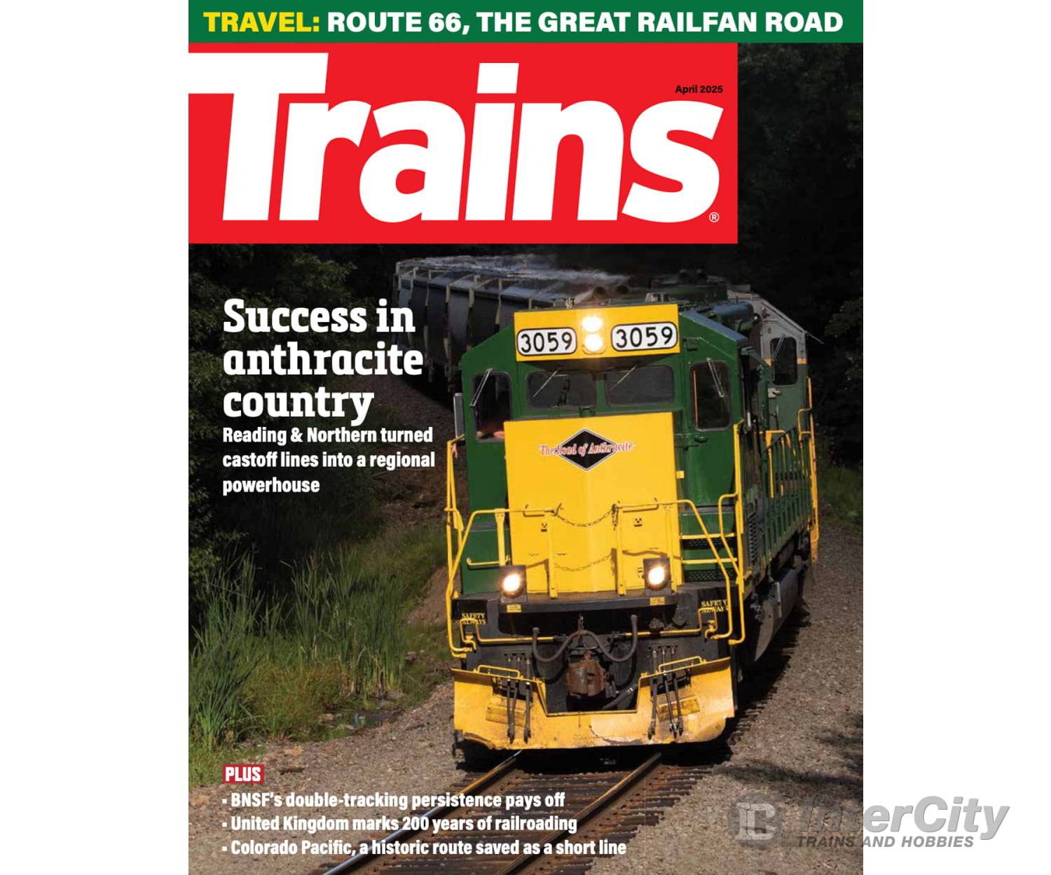 Trains Magazine April 2025 Magazines