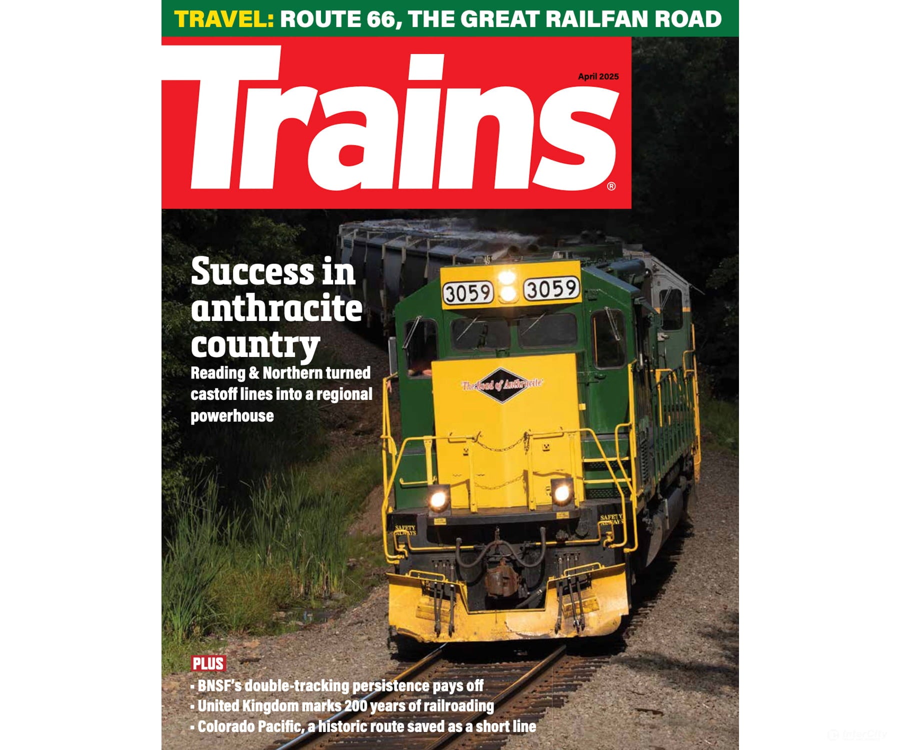Trains Magazine April 2025 Magazines
