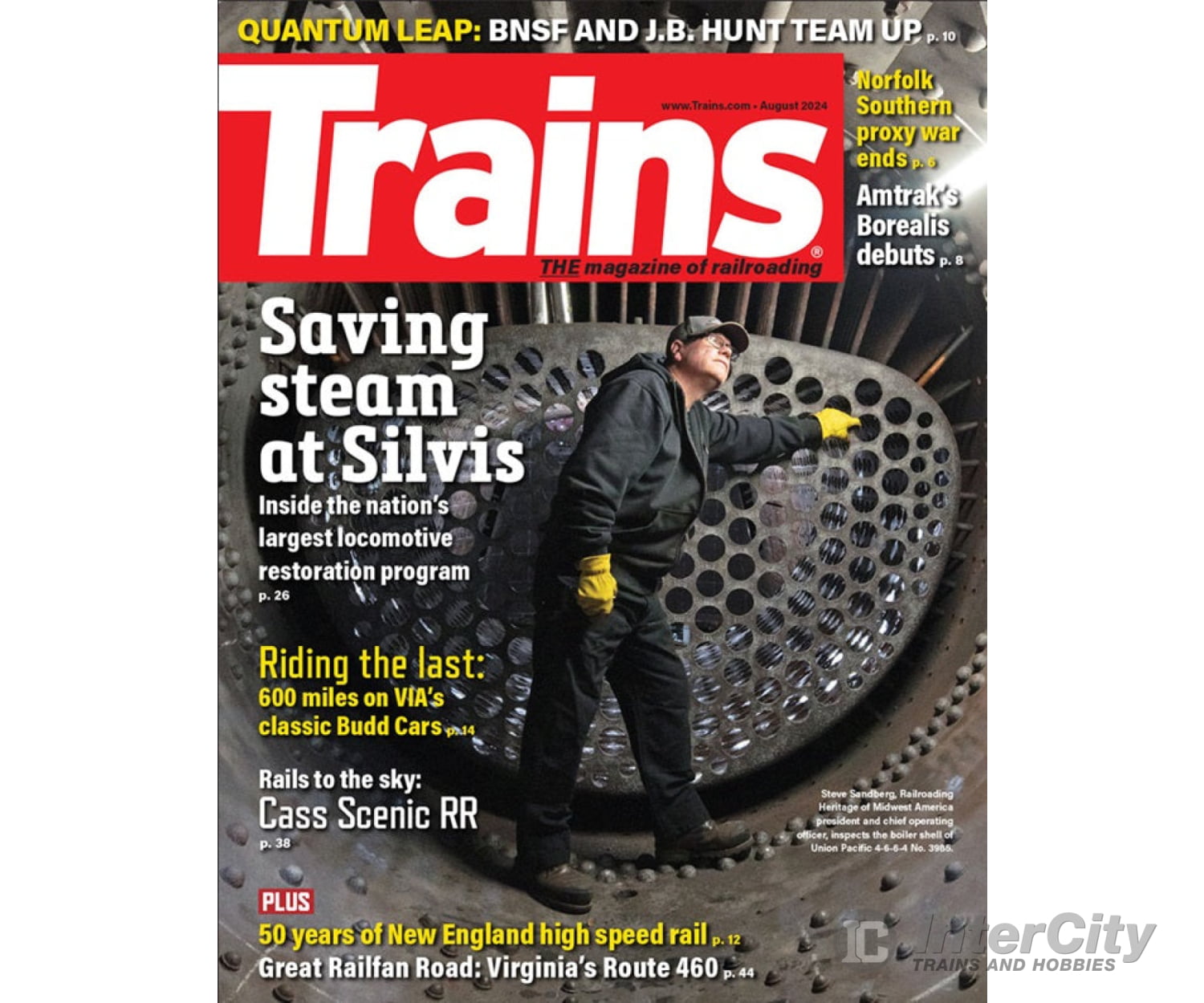 Trains Magazine August 2024 Magazines