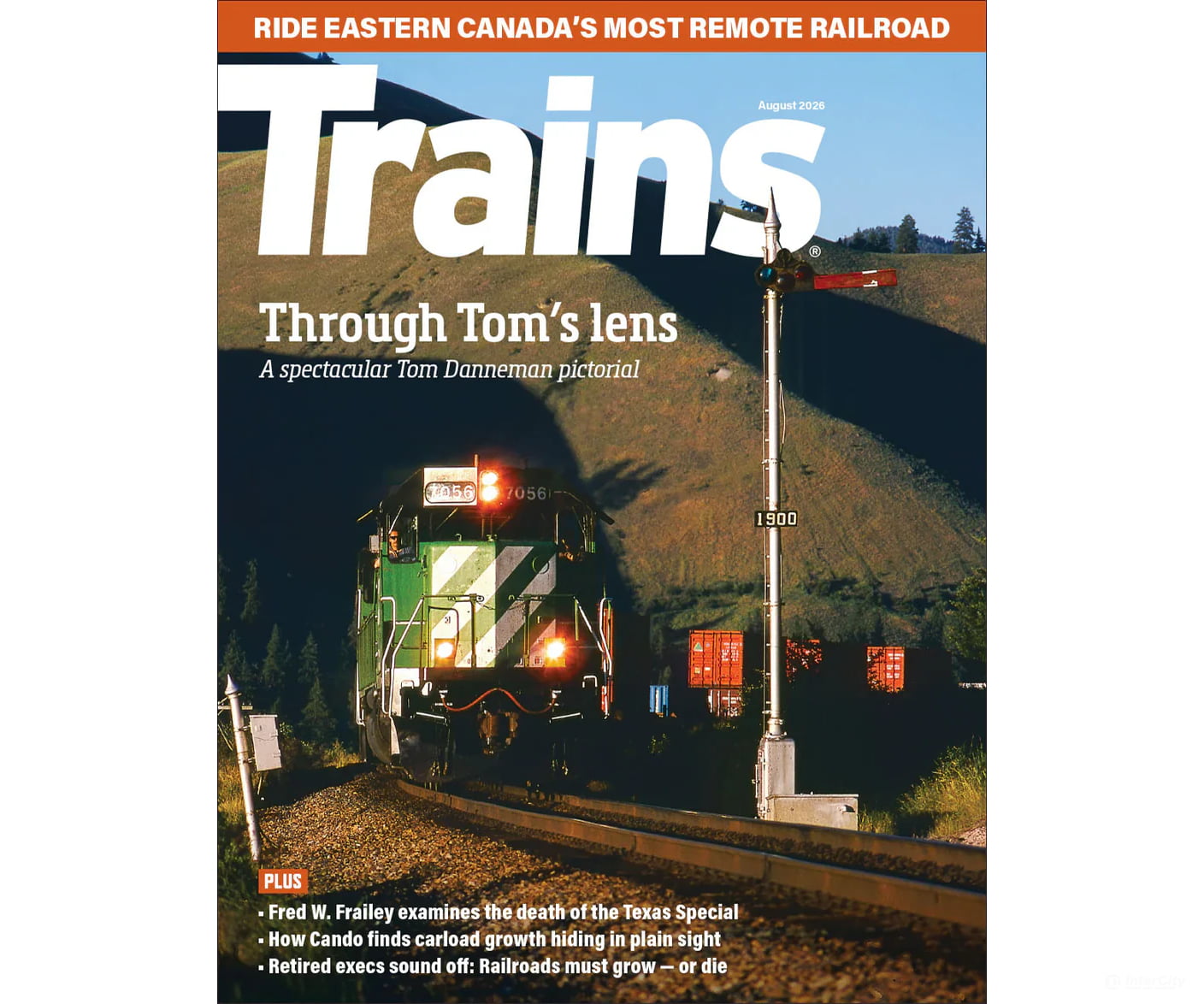Trains Magazine August 2026 - Magazines