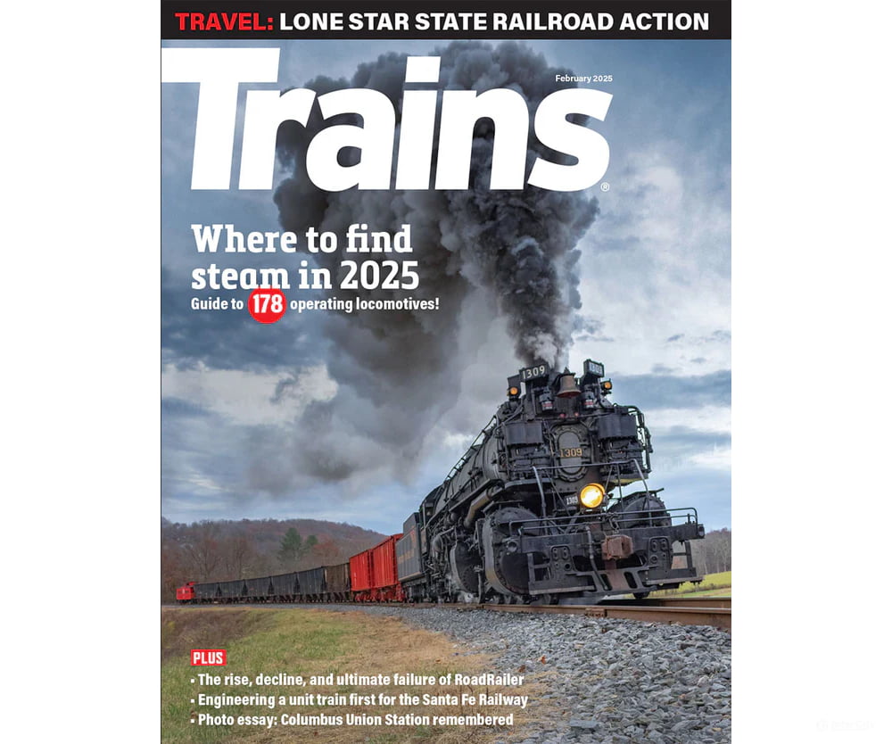 Trains Magazine February 2025 Magazines