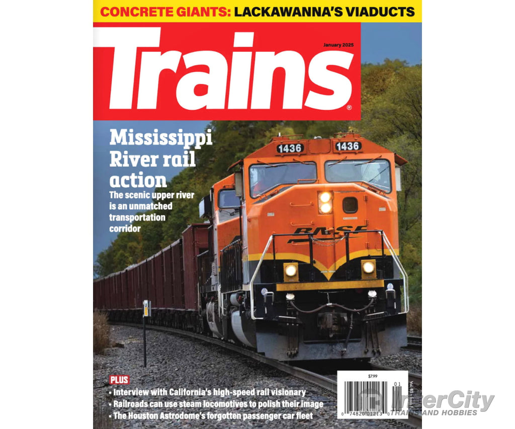 Trains Magazine January 2025 Magazines